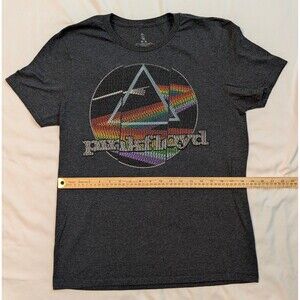 Pink Floyd Dark Side Of The Moon Graphic Tee Gray Medium